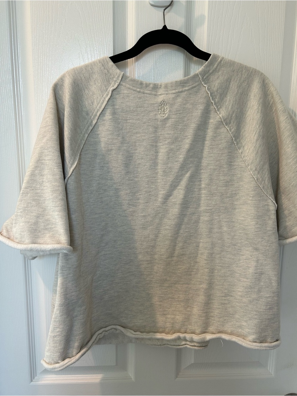 FP Movement Light Gray V-Neck Boxy Pullover - Picture 5 of 5